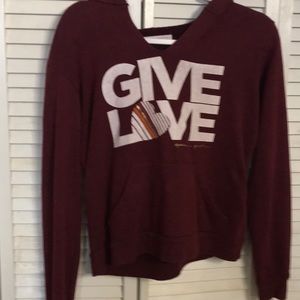 Spiritual Gangster hooded sweatshirt lightweight